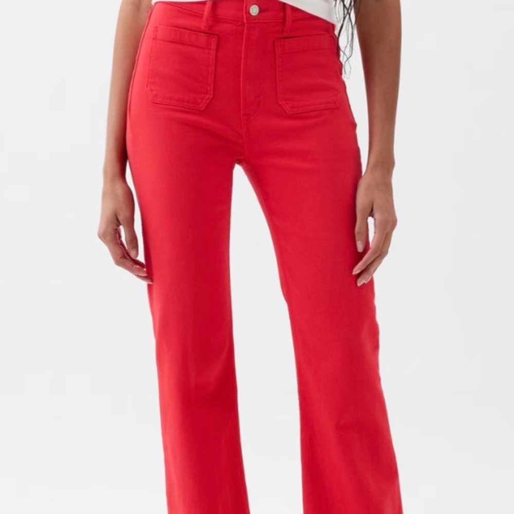 Red Gap 70’s Flare High Rise Jeans